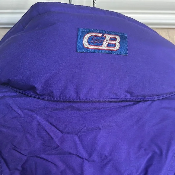 CB Sports Sz 12 Vintage Purple Ski Bib Snow Suit
